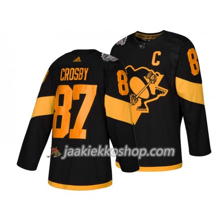 Miehille NHL Pittsburgh Penguins Pelipaita Sidney Crosby 87 Adidas 2019 Stadium Series Authentic